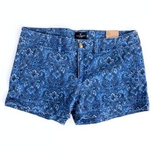 American Eagle Paisley Women's Shorts 12 NWT